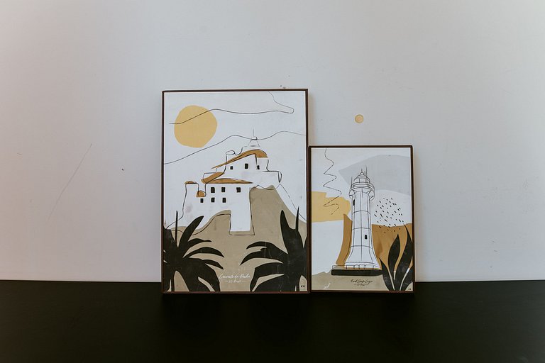 Apto 2Q Andar Alto Quadra do Mar Itaparica