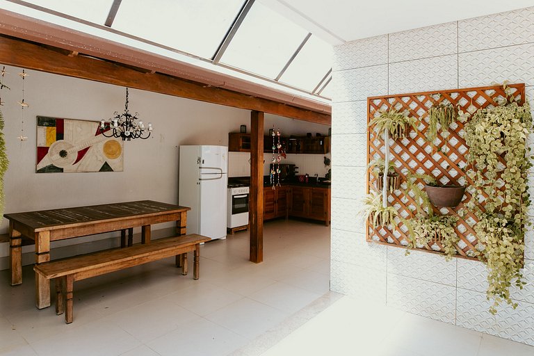 Refúgio Premium com Área Gourmet externa