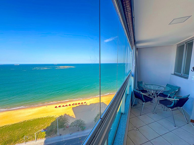 2Q Frente Mar em Itapoã | Vista Panorâmica