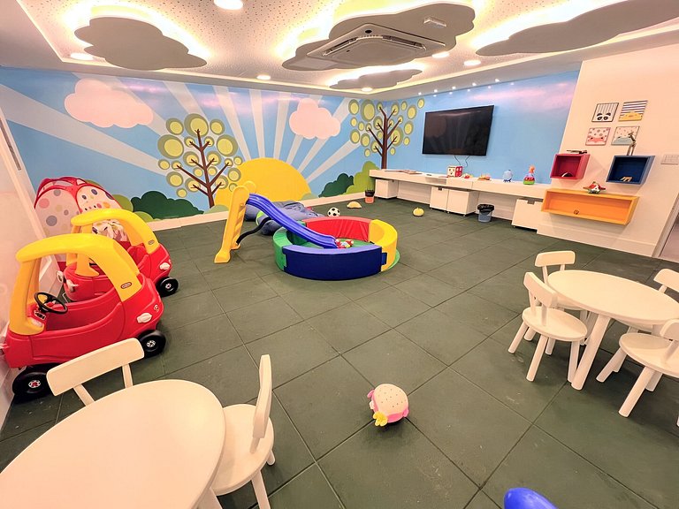 2Q luxo | Piscina Rooftop | Academia